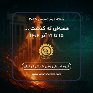 هفته‌ای که گذشت هفته دوم دسامبر ۲۰۲۵ ۱۵ تا ۲۱ آذر ۱۴۰۴