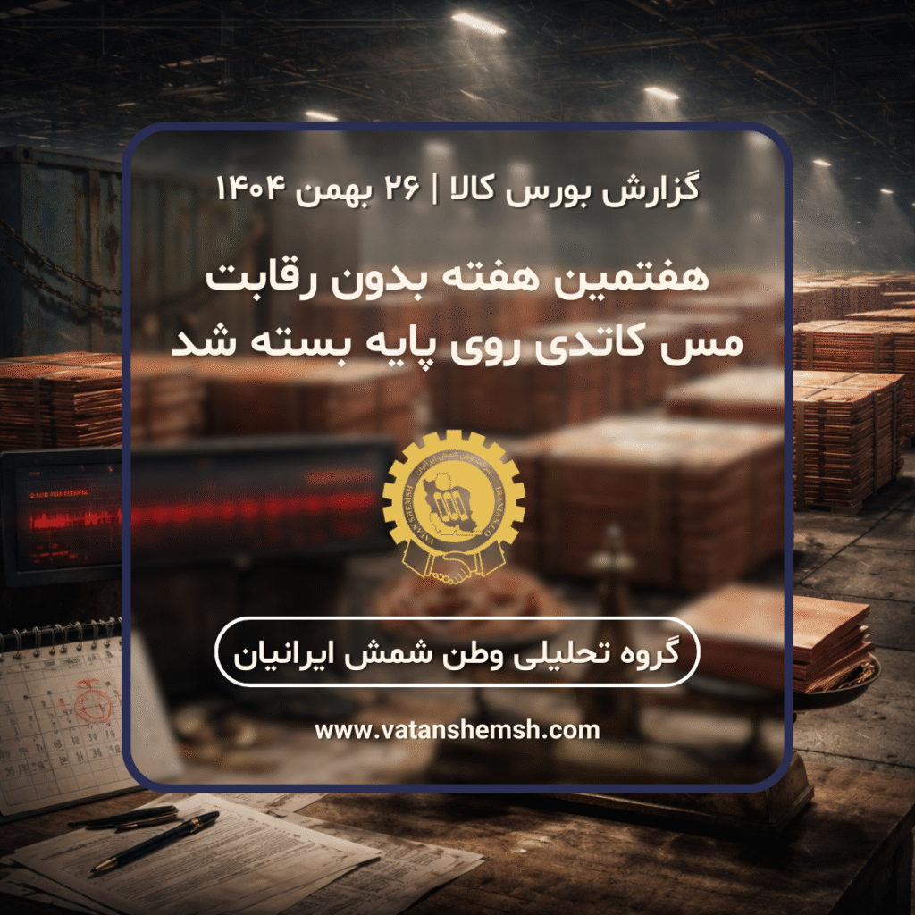 هفتمین هفته بدون رقابت؛ مس کاتدی باز هم روی پایه بسته شد | ۲۶ بهمن ۱۴۰۴